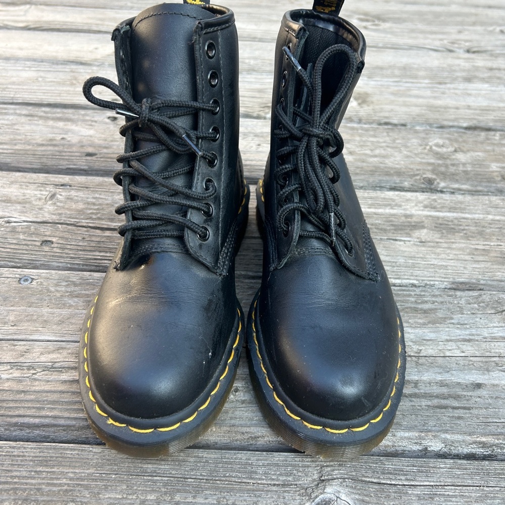 DR. MARTENS 1460 INDUSTRIAL LACE-UP BOOTS